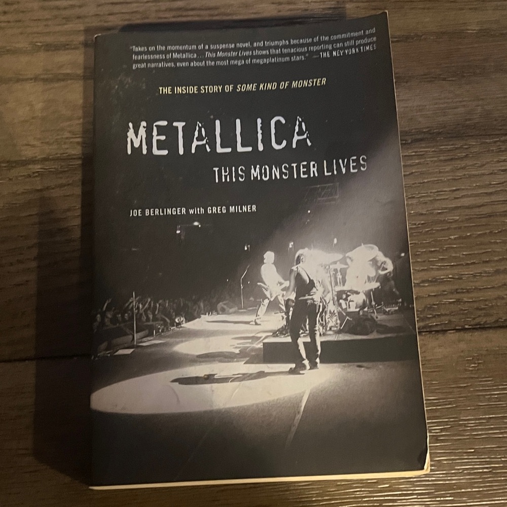Metallica 'This Monster Lives' Book